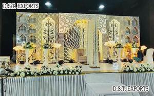 Impresionantes Marcos para Arco de Boda Asiáticos, Últimos Marcos para Arco de Boda con Tema Blanco, Marcos de Fibra para Bodas Reales, Suiza - Product Image 3