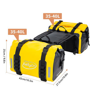 <span class=keywords><strong>Sacoche</strong></span> de <span class=keywords><strong>sacoche</strong></span> de <span class=keywords><strong>moto</strong></span> étanche OEM, sacoches de selle en PVC pour vélos de tourisme/d'aventure, ajustement universel pour les croiseurs - Product Image 3