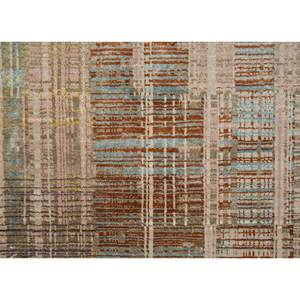 Alfombra Kavi Unstring Srb(701) de Lana y Seda de Bambú Anudada a Mano con Patrón Abstracto para Uso Doméstico - Alfombras Jaipur US - Product Image 3