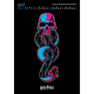 Calendario de Pared y Escritorio de Papel de Edición Deluxe de Harry Potter 2024, para Uso en la Oficina, Mesa y Notas - Product Image 4