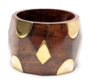 Brazaletes de Madera Impermeables Elegantes de Boutique, Joyería Hecha a Mano, Brazalete Étnico Tradicional para Mujer, Moda de la Mejor Calidad, Personalizable - Product Image 4