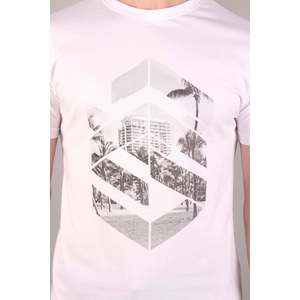 Arman Men's Graphic Tees 100% Cotton Jersey Enzyme Washed Silk Screen <b>Printed</b> Long Length Lightweight 200 Grams Fabric Weight - Product Image 4