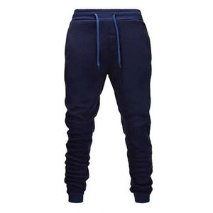 Pantalon de survêtement en coton pour hommes coupe ample Gym Joggers bas élastiques rayé cordon pantalons décontractés culotte de survêtement de musculation - Product Image 3