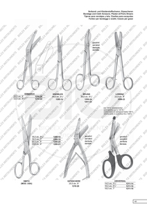 Ciseaux à pansement en acier inoxydable 7.5 "Durable Universal Medical EMT First Aid Utility - Product Image 3