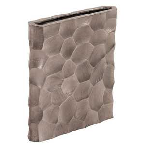 Jarrón de diseño decorativo de Metal hecho a mano chapado en oro a la venta florero decorativo de Metal fundido de aluminio de diseño moderno - Product Image 2