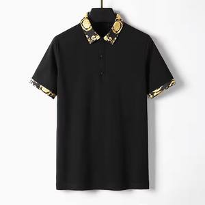 Nuevas camisetas impresas con cuello para hombre, Polo, ropa informal de manga corta para hombre con logotipo y diseño personalizados - Product Image 4
