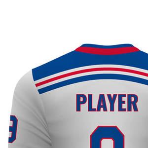 Meilleur Prix OEM Maillot de Hockey sur Glace en Polyester Durable Nouveau Design Unisexe Personnalisé Nom de l'Équipe Imprimé Maillot Blanc Uni Hommes - Product Image 5