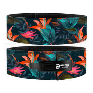 Wholesale Customized 10mm Thick <b>Fitness</b> <b>Safety</b> Belt with Sublimation Colorful Lever Buckle for Weight Lifting - Product Image 4