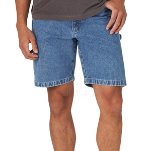 Custom Made Casual <b>Jeans</b> Shorts New Style Solid Pattern <b>Elastic</b> <b>Waist</b> Mid <b>Waist</b> Custom Colors 100% Cotton Quick Dry Made - Product Image 1