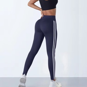 Women Solid Full Length Yoga Pants Compression <b>Leggings</b> High Elastic Waist Breathable Stretch <b>Gym</b> Fitness Wear - Product Image 5