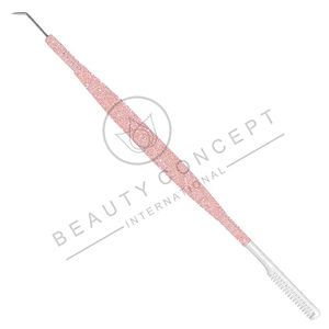 Pink Eco-Friendly Stainless Steel Eye Lash Lifting Tools Custom Logo Print Liquid <b>Form</b> Lash Lifting Instrument - Product Image 1