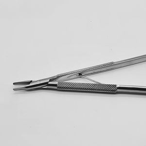 Castroviejo barraquer ที่ใส่เข็มขนาดเล็กทังสเตนคาร์ไบด์12ซม. ที่ใส่เข็มสแตนเลสสตีลจากเยอรมัน - Product Image 6