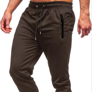 Pantalones de chándal informales para hombre de Venta caliente Joggers del fabricante superior Tela de lona lavada oscura Moda de tendencia a la demanda del cliente - Product Image 1