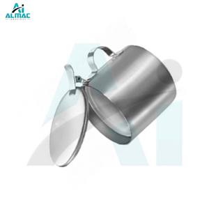 Copa de esputo de acero inoxidable para uso médico de ALMAC, duradera y reutilizable, diseñada para recolección higiénica y eliminación segura en clínicas - Product Image 4