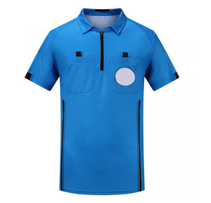 Camiseta de árbitro de fútbol, camiseta de manga corta, sublimación - Product Image 3