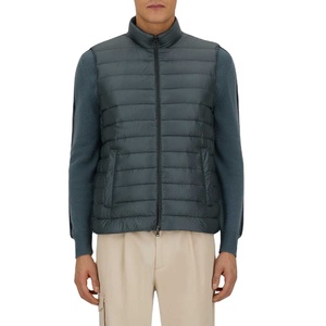 Chaleco acolchado con capucha para hombre, chaqueta acolchada cálida sin mangas con cremallera para exteriores de invierno, chaleco acolchado personalizado 2025 - Product Image 1