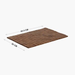 Luxury Bamboo Dining Table <b>Placemat</b> Brown Pad for Wedding Christmas Decorations and Family Gatherings Parties - Product Image 3