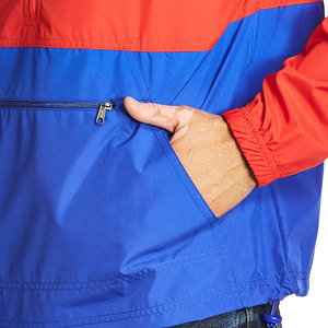 Chaqueta Cortavientos Personalizada de Secado Rápido con Tela Arrugada para Hombre, Chaqueta Anorak Urbana de Talla Grande para Verano, Impermeable para Eventos Musicales y Golf - Product Image 6