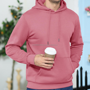 Sudaderas con Capucha para Hombre al Por Mayor, Precio Bajo, MOQ Bajo, Más Vendidas, de Secado Rápido, Color Sólido - Product Image 3