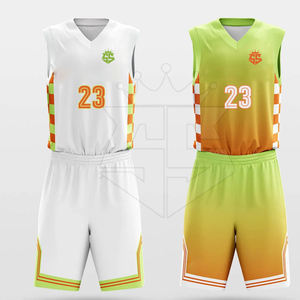Uniforme de baloncesto reversible personalizado para jóvenes al aire libre recién llegados, uniforme de baloncesto deportivo hecho a medida - Product Image 1