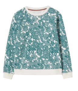 Qualité supérieure coton épais col rond surdimensionné sweat-shirt pour femme marque privée personnalisée coton imprimé sweat-shirt pour femme - Product Image 6