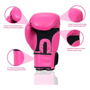 Gants de boxe matériels de couleur professionnelle gants de boxe personnalisés gants de boxe fabriqués en usine - Product Image 6