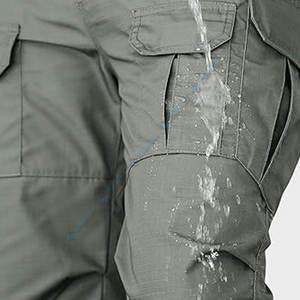 กางเกงยุทธวิธีเอวกลางผ้าฝ้าย100% น้ำหนักเบาผ้าแห้งเร็วออกแบบได้ตามต้องการสำหรับกลางแจ้งแนวยุทธวิธี - Product Image 4