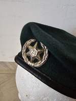 Béret tactique brodé personnalisé 100% laine, casquette de haute qualité, nouveau style de bérets pour adultes