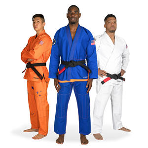 Premium ligero brasileño Jiu Jitsu Gi logotipo personalizado BJJ Kimono duradero Judo traje de artes marciales para entrenamiento y competición OEM - Product Image 5