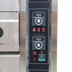 فرن غاز تجاري بطابقين و4 صواني، فرن خبز صناعي للخبز والبيتزا والكعك، معدات مخابز تجارية - Product Image 3