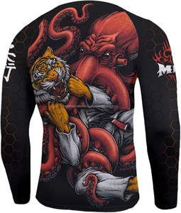 เสื้อรัดกล้ามเนื้อ Octopus Breathable 160g แขนยาว ระบายอากาศได้ดี ประสิทธิภาพสูงสุด เหมาะสำหรับ MMA ออกกำลังกายแบบนุ่มนวล - Product Image 3