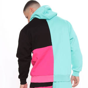 Sweat à capuche de haute qualité avec design personnalisé pour hommes, vêtements de sport à manches longues pour l'hiver, sweat à capuche teint uni en vente - Product Image 3