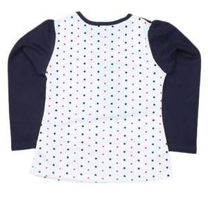 Camiseta de manga larga para niñas, 2 piezas - Azul marino - Product Image 3