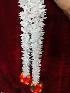 Pom Pom jasmin parfumé guirlandes pour décor à la maison maison réchauffement cadeau Mandir décor fleurs cordes pour noël mariage fête décor - Product Image 2