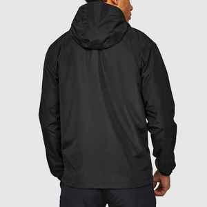 Chaqueta Cortavientos Ligera de Calidad Personalizada para Hombre, Impermeable, para Correr al Aire Libre, con Cremallera, de Lona - Product Image 4