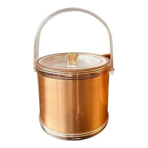 Cubos de hielo de la mejor calidad, de metal, latón, acero inoxidable, cerveza, cubos de hielo para Bar, enfriador de vino hecho a mano - Product Image 4