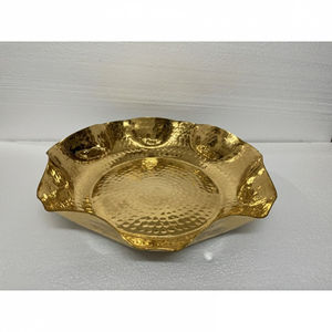 Cuenco de Chocolate de Acero Inoxidable con Acabado de Cobre Martillado Hecho a Mano, Base de Pedestal, Cuenco Decorativo para Servir, Regalo de Boda, Decoración del Hogar - Product Image 3