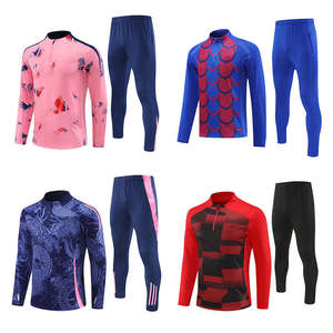 Maillots de football pour hommes de haute qualité, version joueur thaïlandais, personnalisés, pas chers, à séchage rapide, ensemble de survêtement de football - Product Image 5