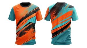 Nouveau T-shirt de sport décontracté de qualité, respirant, sublimation, vêtements de rue, personnalisable, 100% coton, anti-UV, pour hommes - Product Image 5