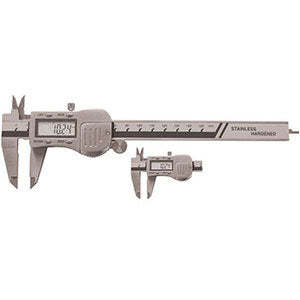 Digital Electronic Calipers Plastic Material 0.01 Mm/0.0005 Reading Removable Drive Wheel Hold Function Without Output Provision - Product Image 1