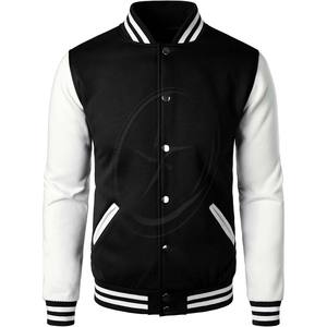 Veste coupe-vent Varsity Baseball pour homme Vestes Letterman respirantes en coton mélangé - Product Image 6