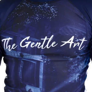 Camiseta Deportiva Transpirable de Secado Rápido con Logotipo Personalizado en la Parte Delantera, Sublimada con Serigrafía, para Hombre, para Artes Marciales Mixtas, Jiu-Jitsu Brasileño, Grappling - Product Image 3