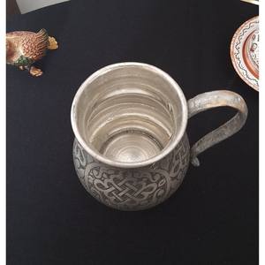 Nueva Taza Metálica para Beber en Aluminio Estilo Antiguo para Artesanía, Taza Moscow Mule Increíble con Asa - Product Image 2