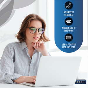 Dispositivo de Captura de Audio y Video y Transmisión en Vivo Video2USB 1080P, Entrada 4K HDMI, AV, RCA, S-Video (VCR, VHS, Videocámara, Video8) - Product Image 1