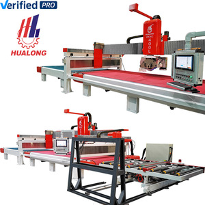 Hualong maschinen italienische CNC 5-achsen-nummergesteuertes sägen und formungszentrum brücke säge stein schneidemaschine - Product Image 1