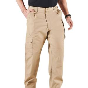 Pantalons cargo décontractés à taille haute pour hommes, nouvelle conception, tissu fin uni, multi-poches, coton/polyester, vêtements d'extérieur d'hiver, vente en gros - Product Image 6