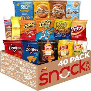 Coffret de collations classiques Frito-Lay Ultimate, assortiment varié de chips, biscuits, craquelins et noix, 0,56 once, (lot de 40) - Product Image 4