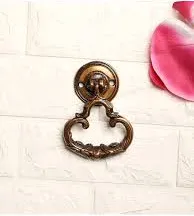 Aldaba de puerta con acabado dorado antiguo de la mejor calidad, accesorios de puerta de Metal para uso decorativo en el hogar, Aldabas para puertas principales, diseño superior - Product Image 4