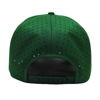 Casquettes de baseball en tissu éponge brodées sur mesure de haute qualité, fabriquées au Vietnam, respirantes avec trous découpés, style décontracté, sportif, hip-hop, avec cordon en nylon