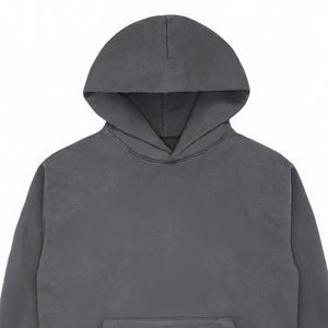 Personalizado francés Terry Vintage ácido lavado hombres Zip up bordado Sudadera con capucha fabricantes OEM 400 500gsm sudaderas con capucha logotipo personalizado 100% algodón - Product Image 4